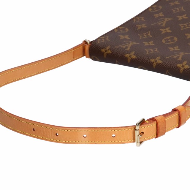 ルイヴィトン LOUIS VUITTON ミュゼットサルサ モノグラム ショルダーバッグ ブラウン レディース 中古