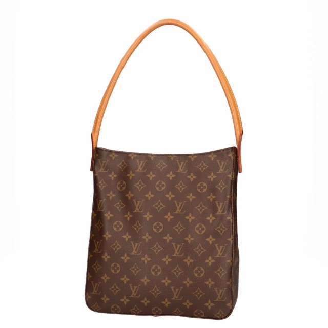 ルイヴィトン LOUIS VUITTON ルーピングGM モノグラム ショルダーバッグ レディース 中古