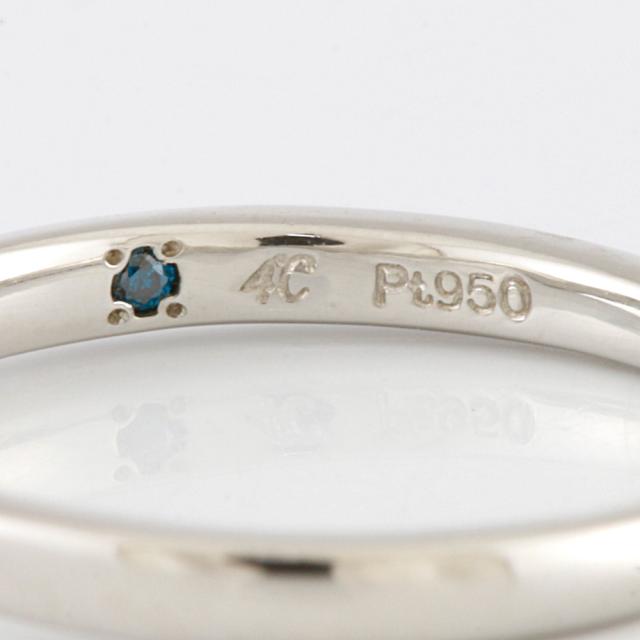 ヨンドシー 4℃ リング 指輪 7.5号 レディース 中古
