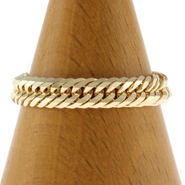 喜平 リング・指輪 12DCT 12面トリプル リング 指輪 20号 18金 K18ゴールド ユニセックス   新品配達転送不可 R&Kリサイクルキング