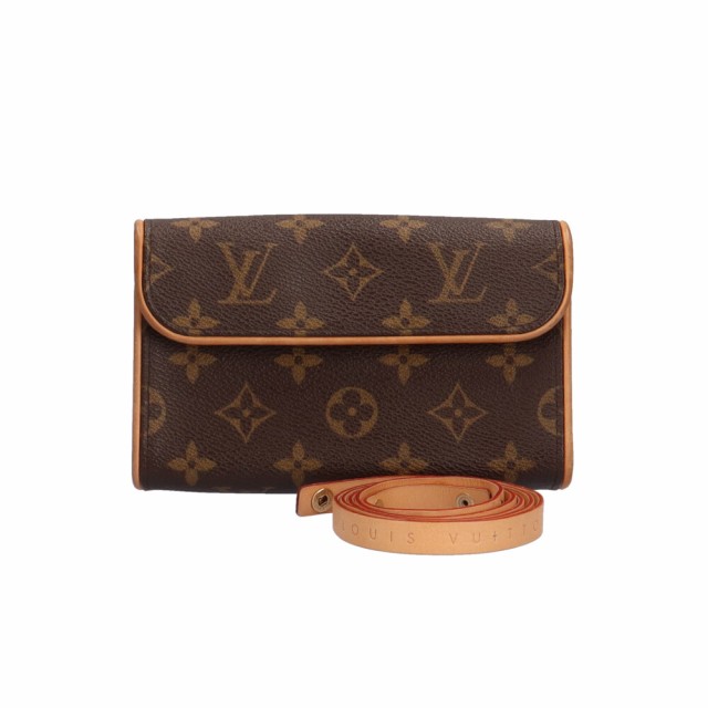 ルイヴィトン LOUIS VUITTON ポシェットフロランティーヌ モノグラム ウエストバッグ モノグラムキャンバス ブラウン レディース 中古