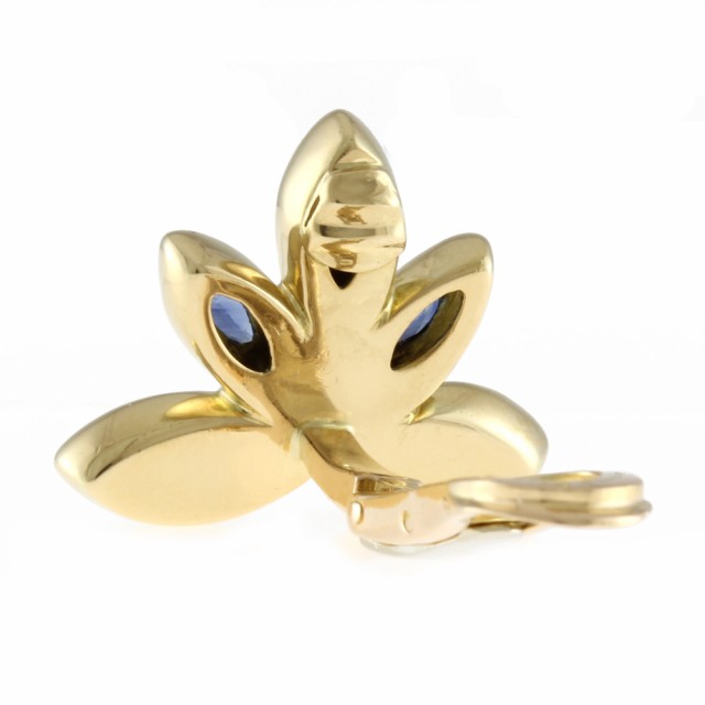 100％品質 ショーメ Chaumet イヤリング 18金 K18ゴールド サファイア その他