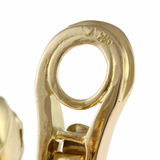 ショーメ Chaumet イヤリング 18金 K18ゴールド サファイア