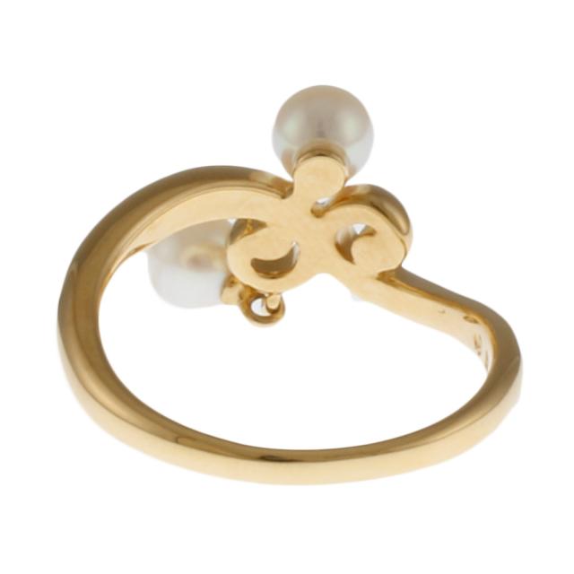 タサキ リング 指輪 10.5号 18金 K18ゴールド パール レディース  