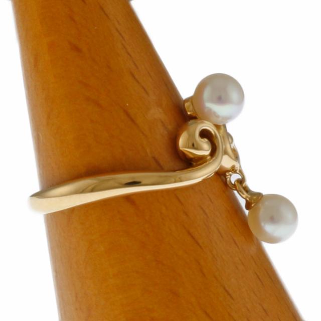 タサキ リング 指輪 10.5号 18金 K18ゴールド パール レディース  