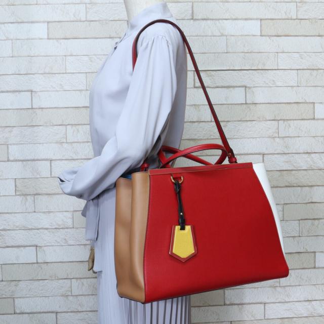 フェンディ FENDI トゥージュール ショルダーバッグ レザー
