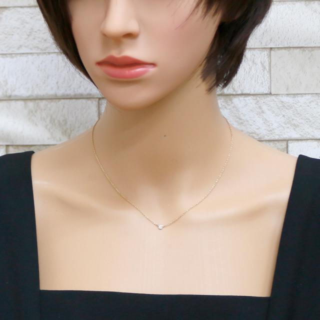 ティファニー TIFFANY&Co. バイザヤード ネックレス 18金 K18イエロー 