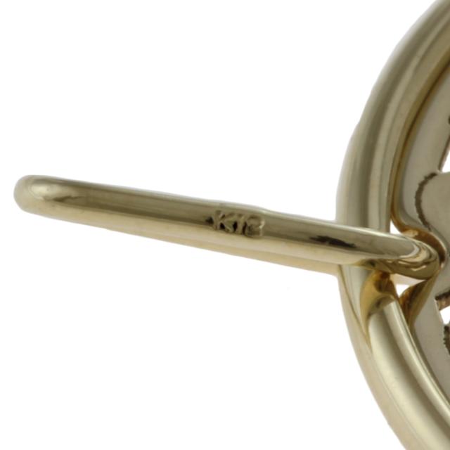 ペアねこ キャット ペンダントトップ 18金 K18イエローゴールド レディース新品_4