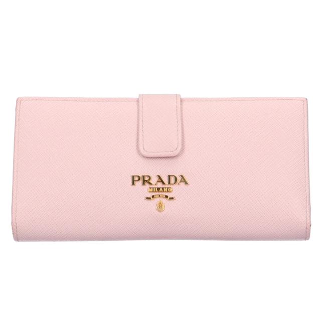 プラダ PRADA サフィアーノ 長財布 レザー レディース 中古