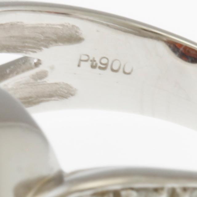 リング 指輪 11号 Pt900プラチナ ガーネット 3.10ct