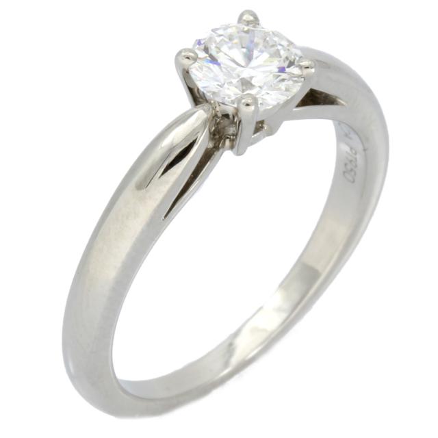 ヴァンクリーフ＆アーペル Van Cleef & Arpels ボヌール リング 指輪 8.5号 Pt950プラチナ ダイヤモンド レディース 中古 R&Kリサイクルキングの通販は