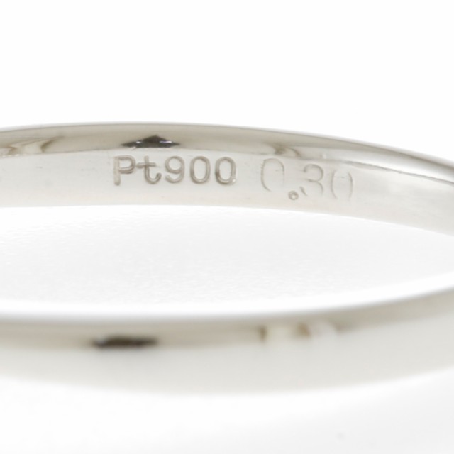 リング 指輪 13号 Pt900プラチナ ダイヤモンド 0.30ct