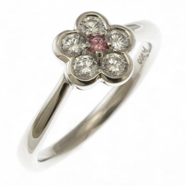 中古プラチナダイヤモンド0.2ct キングダイヤモンドリング11.5号