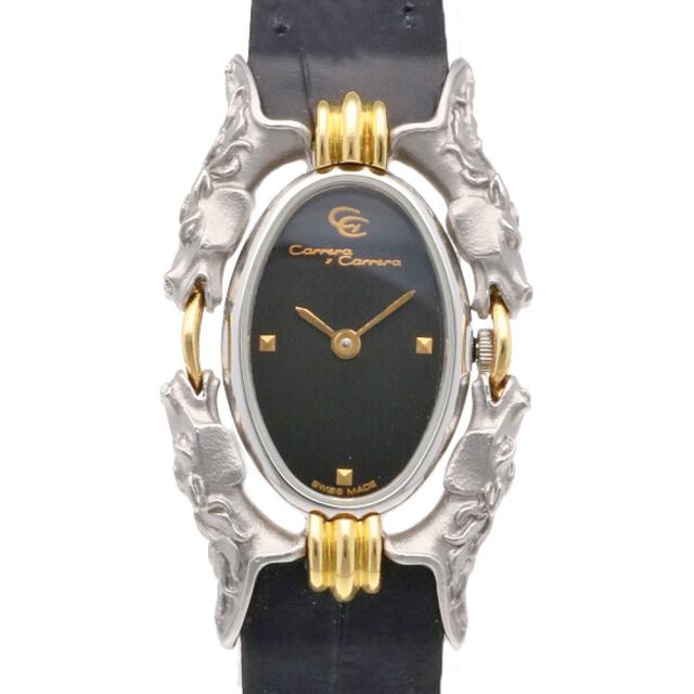 カレライカレラ Carrera y Carrera カバロス 腕時計 時計 ステンレススチール 116 クオーツ レディース 1年保証 中古 R&Kリサイクルキング