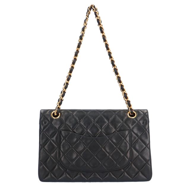 シャネル CHANEL チェーン マトラッセ ショルダーバッグ ラムスキン