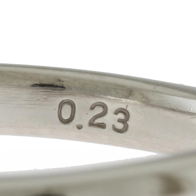 リング 指輪 13号 Pt1000プラチナ ダイヤモンド 0.23ct レディース 中古 R&Kリサイクルキング_5