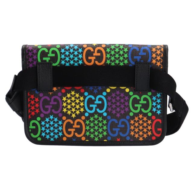 グッチ GUCCI GGサイケデリック ウエストバッグ レザー マルチカラー ユニセックス 中古 R&Kリサイクルキング_2