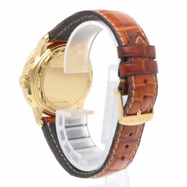 ブランパン レマン 腕時計 時計 18金 K18イエローゴールド B2763 1418 A53 自動巻き メンズ 1年保証 Blancpain 中古  R&Kリサイクルキン