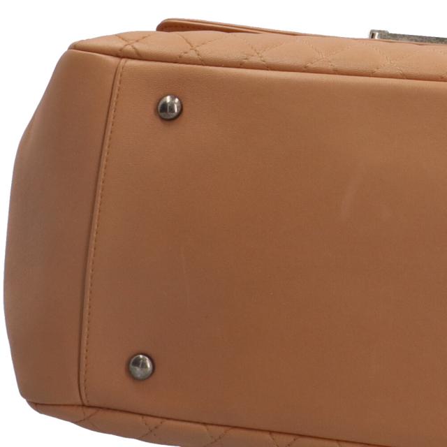 シャネル ボーイシャネル ショルダーバッグ レザー ベージュ