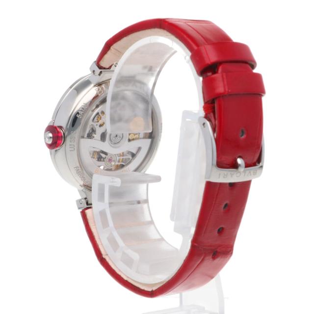 ブルガリ ルチェア スケルトン 腕時計 時計 ステンレススチール LU33S  