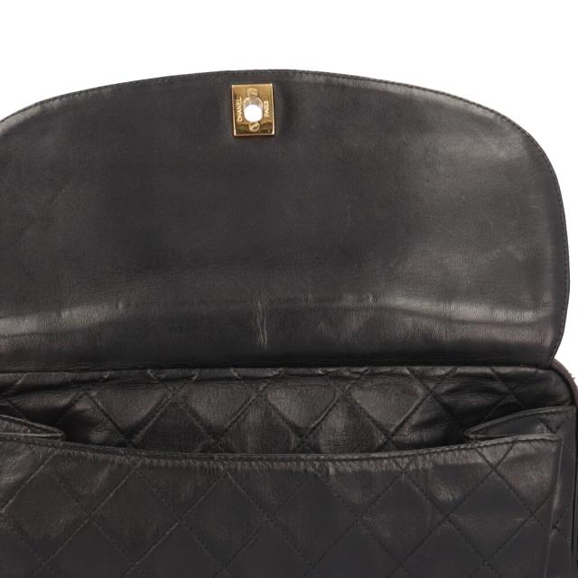 シャネル アウトサイドフラップフリンジ付き マトラッセ ショルダー