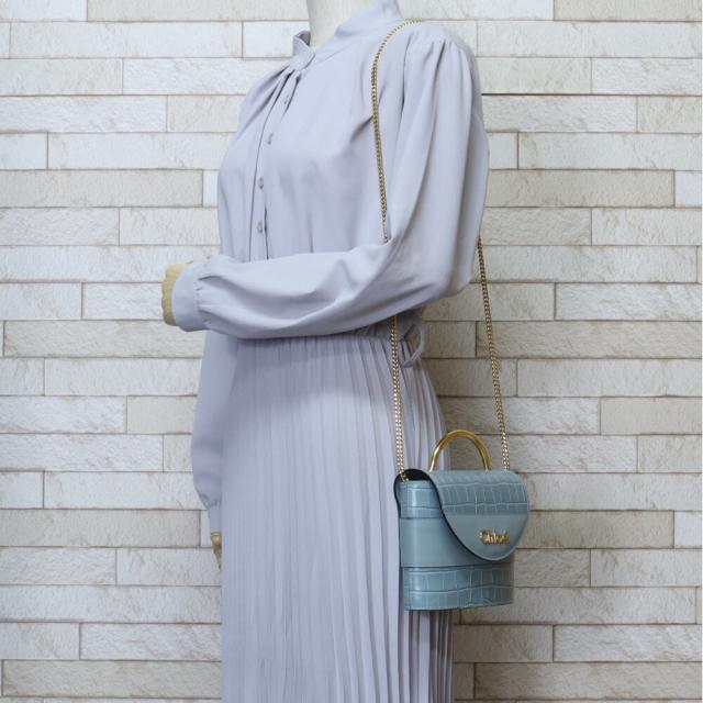 送料無料】 ロエベ マフラー ec-22341 ライトブルー アナグラム 910 10