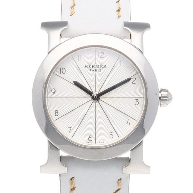 エルメス Hウォッチロンド 腕時計 時計 ステンレススチール HR1.210 クオーツ レディース 1年保証 HERMES  中古  R&amp;Kリサイクルキング