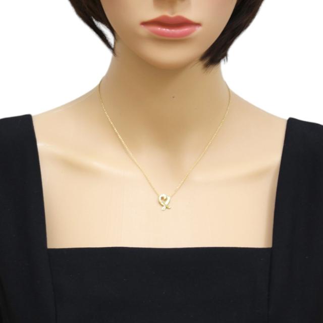 TIFFANY&Co ティファニー 750 ラビングハート ネックレス ゴールド TIFFANY&Co. ティファニー ラビングハート ネックレス 18金 K18