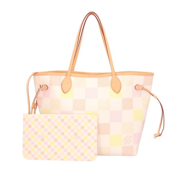 ルイヴィトン ネヴァーフルMM ダミエ トートバッグ ダミエキャンバス N40668 ホワイト レディース LOUIS VUITTON  中古  R&Kリサイクルキング