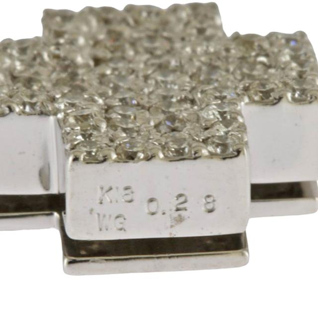 ポンテ・ヴェキオ K18ホワイトゴールド ダイヤモンド メンズ,レディース,ユニセックス ファッション ペンダントネックレス ハ ポンテヴェキオ ネックレス 18金 K18ホワイトゴールド ダイヤモンド