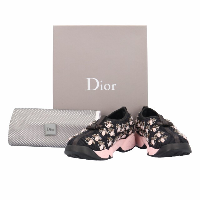 ディオール スニーカー キャンバス レディース Dior 中古 R&Kリサイクルキング