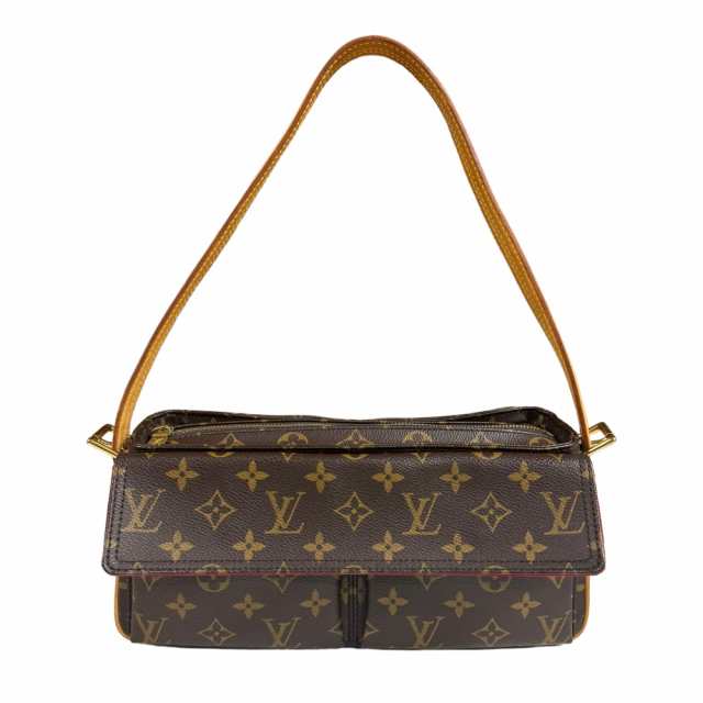 ルイヴィトン ヴィバシテMM モノグラム ショルダーバッグ モノグラムキャンバス M51164 ブラウン レディース LOUIS VUITTON 中古 R&Kリ