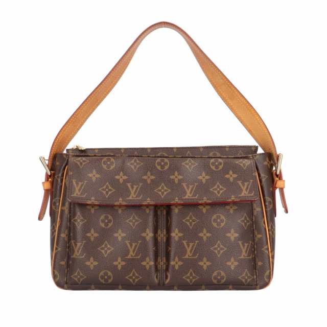 ルイヴィトン ヴィバシテGM モノグラム ショルダーバッグ モノグラムキャンバス M51163 ブラウン レディース LOUIS VUITTON 中古 R&Kリ