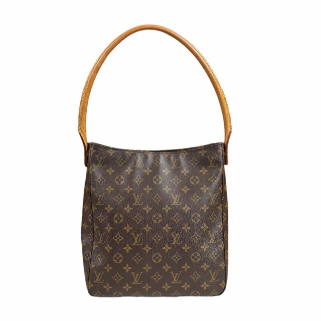 ルイヴィトン ルーピングGM モノグラム ショルダーバッグ モノグラムキャンバス M51145 ブラウン レディース LOUIS VUITTON 中古 R&Kリ