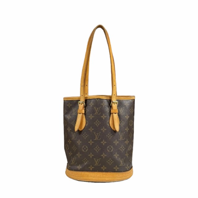 ルイヴィトン バケットPM モノグラム ショルダーバッグ モノグラムキャンバス M42238 ブラウン レディース LOUIS VUITTON 中古 R&Kリサ