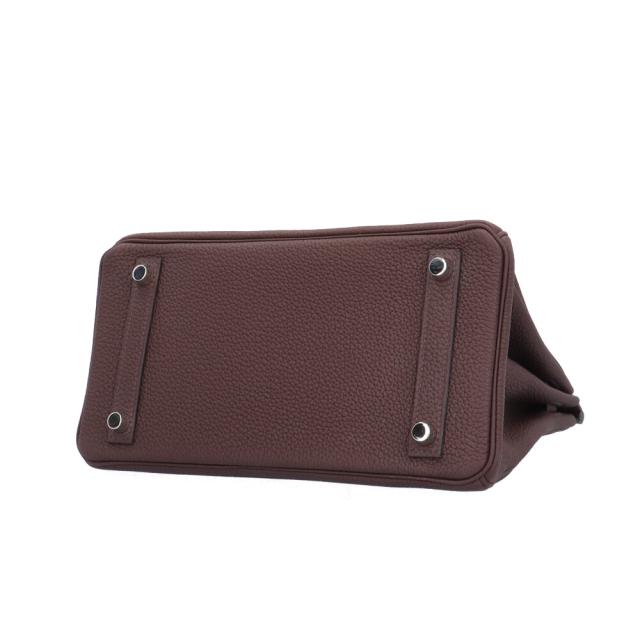 エルメス バーキン25 ハンドバッグ レザー ブラウン レディース HERMES
