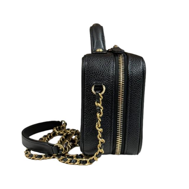 CHANEL バニティバック　ミニ 黒 CHANEL（シャネル） スモールバニティバッグ CCフィリグリー