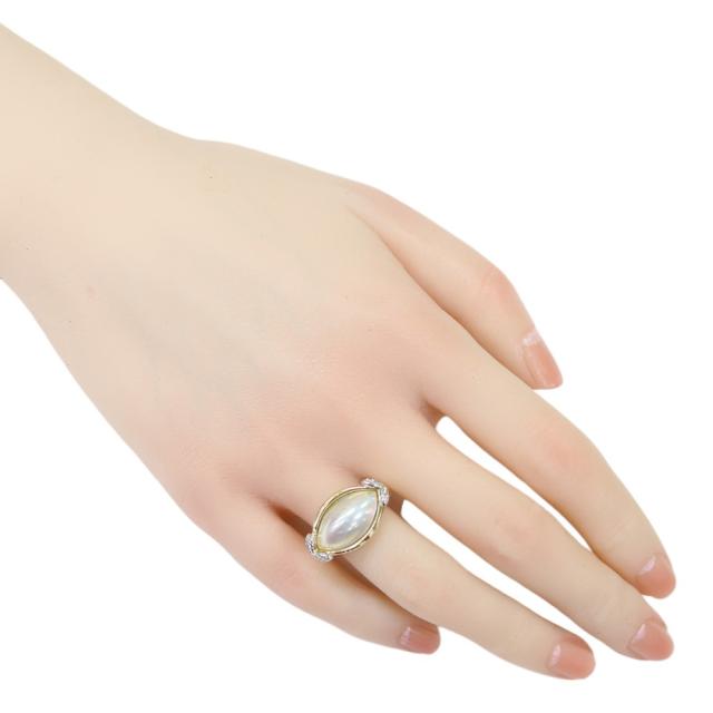 タサキ リング 指輪 11号 18金 K18イエローゴールド マベパール レディース TASAKI  中古  R&amp;Kリサイクルキング_1