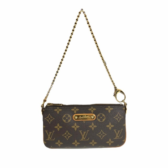 ルイヴィトン ポシェットミラMM モノグラム ハンドバッグ モノグラムキャンバス M60094 ブラウン レディース LOUIS VUITTON 中古 R&Kリ