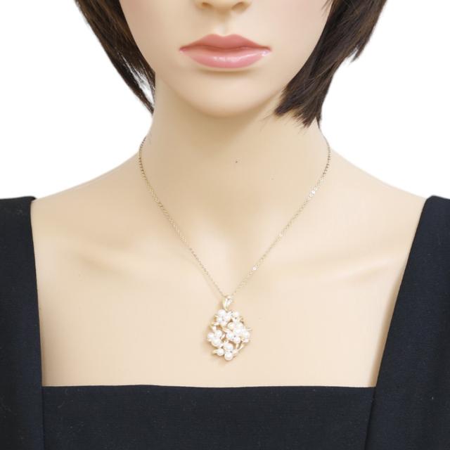 タサキ ペンダントトップ 18金 K18イエローゴールド ダイヤモンド レディース TASAKI 中古 美品 タサキ ペンダントトップ 18金 K18イエローゴールド アコヤパール