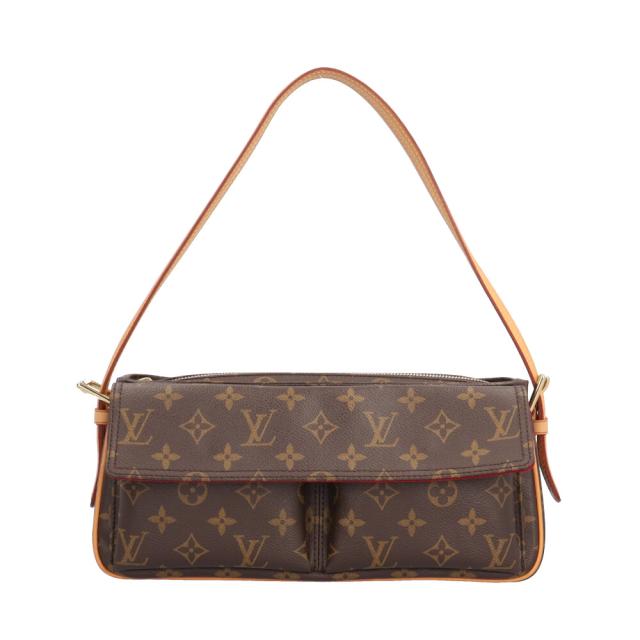 ルイヴィトン ヴィバシテMM モノグラム ショルダーバッグ モノグラムキャンバス M51164 ブラウン レディース LOUIS VUITTON  中古  R&Kリサイクルキング