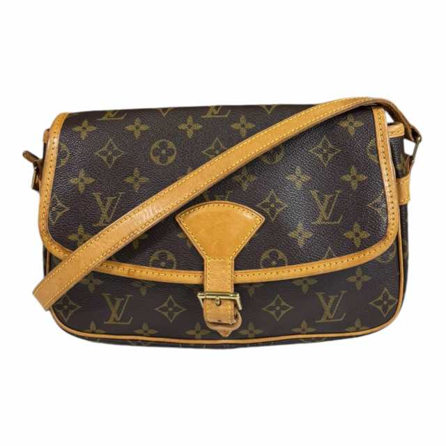 ルイヴィトン ソローニュ モノグラム ショルダーバッグ モノグラムキャンバス M42250 ブラウン レディース LOUIS VUITTON 中古 R&Kリサ