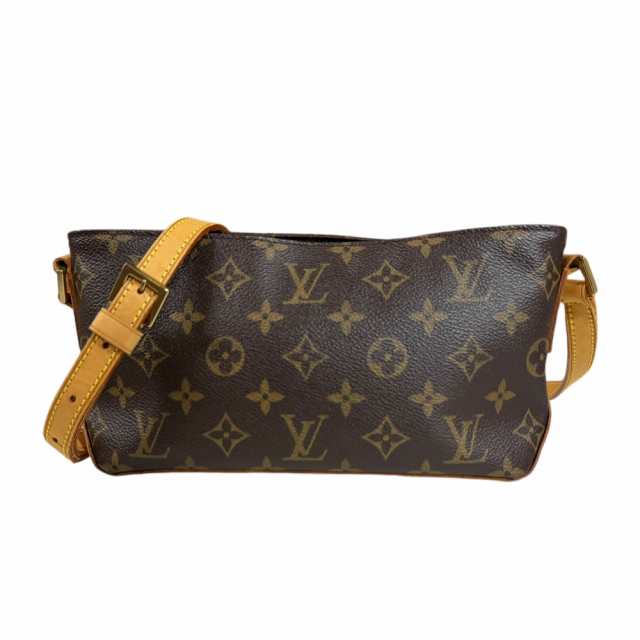 ルイヴィトン トロター モノグラム ショルダーバッグ モノグラムキャンバス M51240 ブラウン レディース LOUIS VUITTON 中古 R&Kリサイ