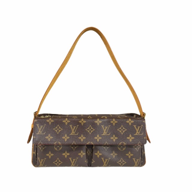 ルイヴィトン ヴィバシテMM モノグラム ショルダーバッグ モノグラムキャンバス M51164 ブラウン レディース LOUIS VUITTON 中古 R&Kリ