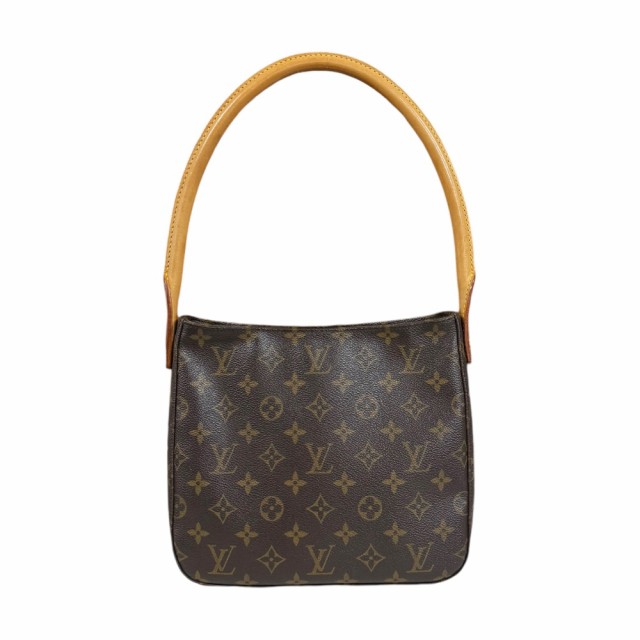 ルイヴィトン ルーピングMM モノグラム ショルダーバッグ モノグラムキャンバス M51146 ブラウン レディース LOUIS VUITTON 中古 R&Kリ