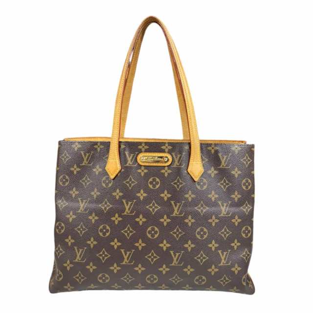 ルイヴィトン ウィルシャーMM モノグラム ショルダーバッグ モノグラムキャンバス M45644 ブラウン レディース LOUIS VUITTON 中古 R&K