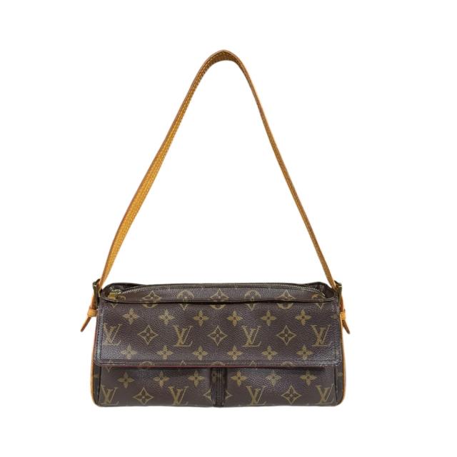 ルイヴィトン ヴィバシテMM モノグラム ショルダーバッグ モノグラムキャンバス M51164 ブラウン レディース LOUIS VUITTON  中古  R&Kリサイクルキング