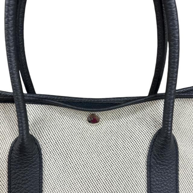 エルメス ガーデンパーティPM ハンドバッグ レザー ブラック レディース HERMES  中古  R&amp;Kリサイクルキング_5