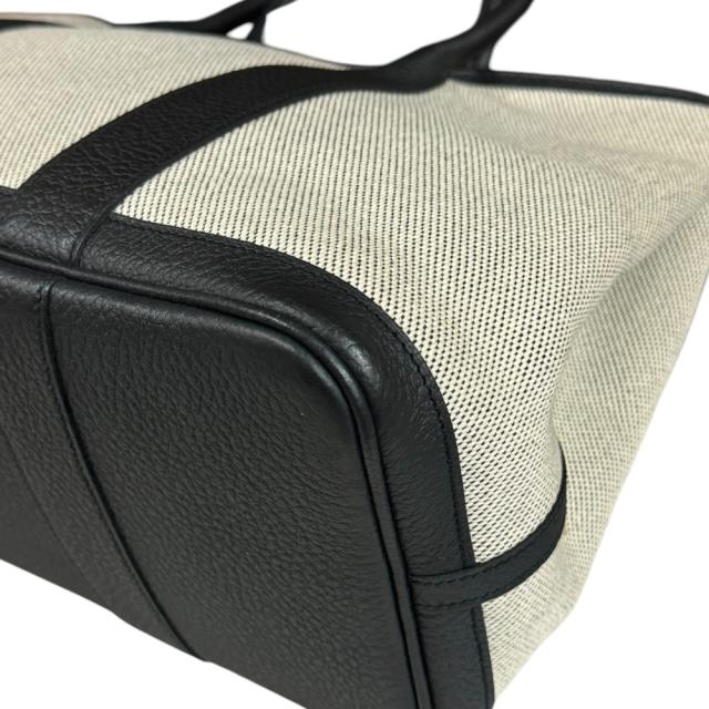 エルメス ガーデンパーティPM ハンドバッグ レザー ブラック レディース HERMES  中古  R&amp;Kリサイクルキング_7