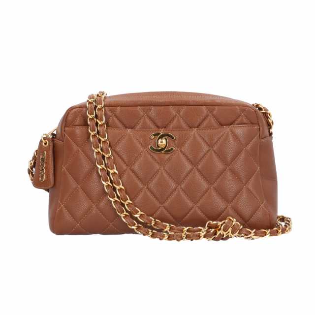 シャネル マトラッセ ショルダーバッグ レザー ブラウン レディース CHANEL  中古  R&Kリサイクルキングの通販は